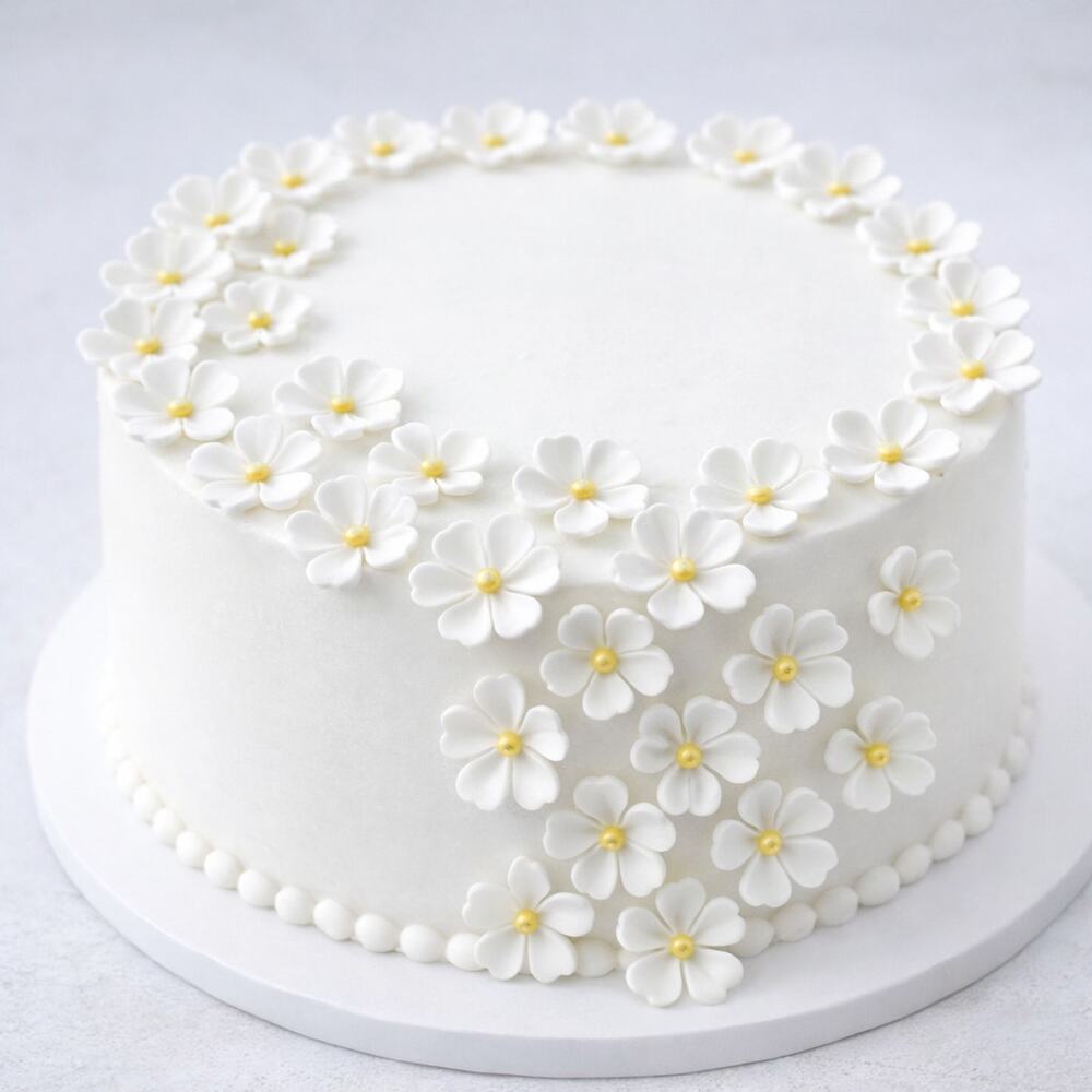 2pc Blossom Cutters for Fondant & Cake Decorating